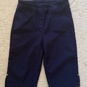 Coconut Row  Palm Beach Black Women's Bermuda Shorts